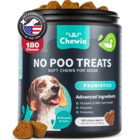 No Poo Chews For Dogs Coprophagia Deterrent For Dogs Forbid For Dogs Stool Eating Deterrent Dog Probiotics For Digestive Health Digestive Gut Imm (Option: Duck)