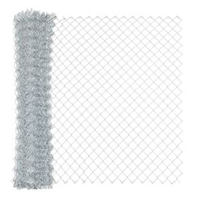 Farm Fence Heavy Zinc Coating Cattle Fence,Field Wire Fencing Deer Fence,Goat Fence,Hog Wire Fencing For Yard Livestock & Animals Protection (Option: Silver)