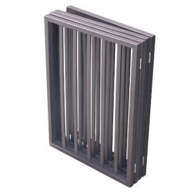 Pet Gate Dog Gate For Doorways (Option: Dark Brown)